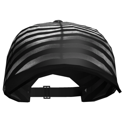 dirty striped grunge distressed cap