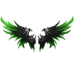 Emerald Draconic Wings