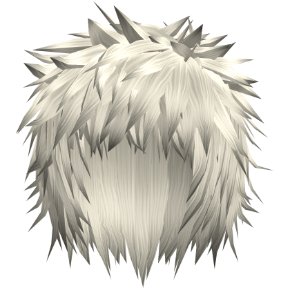 Blonde Scene Messy Spiky Emo Boy Hair