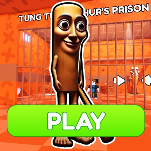 TUNG TUNG TUNG'S PRISON RUN! (Obby) official Roblox game thumbnail