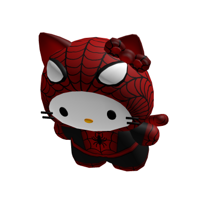Holdable Spider Kitty Plushie