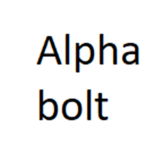 Alpha Bolt Yt