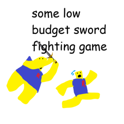 REMODELED! some low budget sword fight game