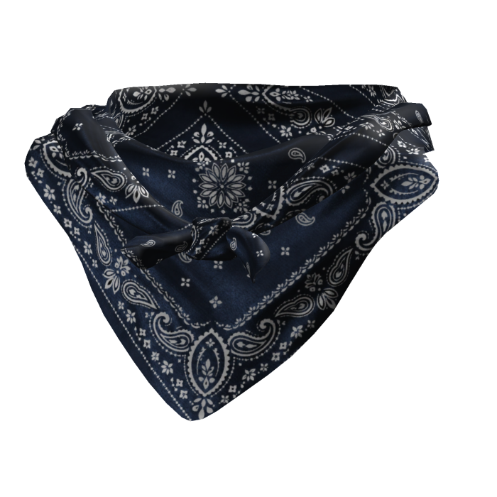 Tied Bandana Face Scarf 1.0
