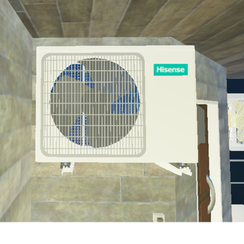 House with nice air conditioners