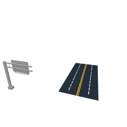 two-laned road and highway sign 