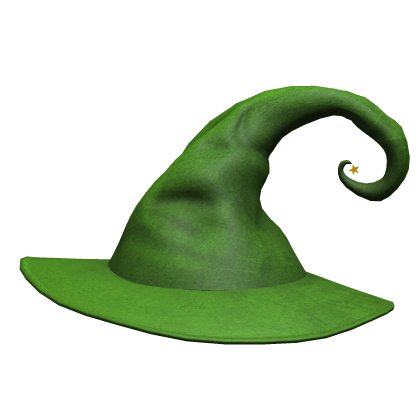 Green Witch Hat Roblox item