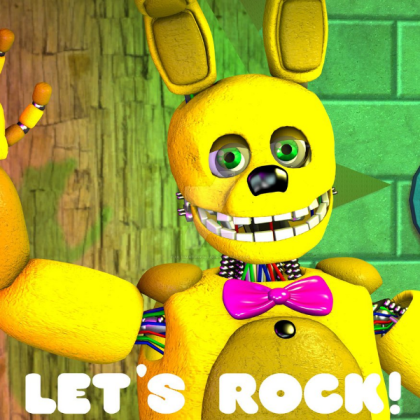springbonnie poster Roblox decal