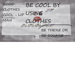 Static clothing Hangar