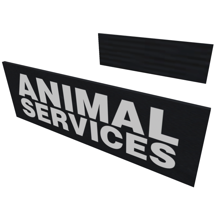 Animal Services Vest Patch