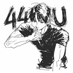 444U