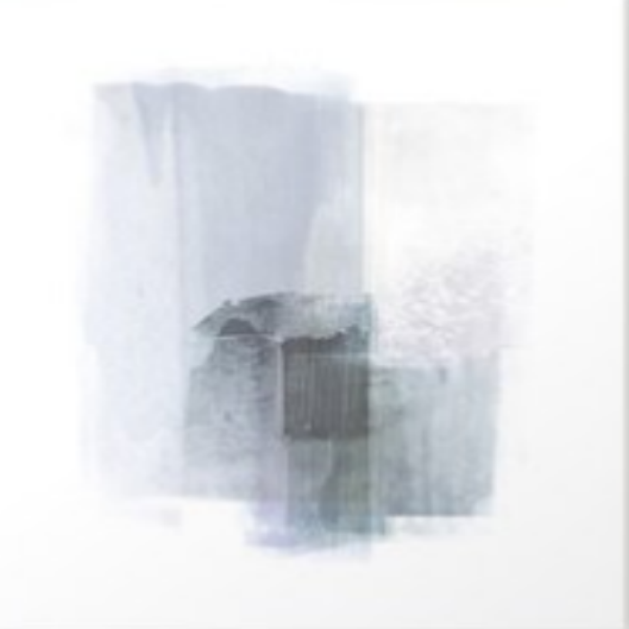 Blue Grey Minimalist Abstract Painting [MODERN] Roblox decal