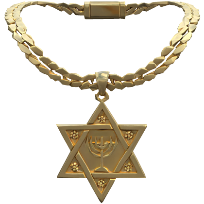 Gold Iced Out Israel Trendy Necklace 3.0