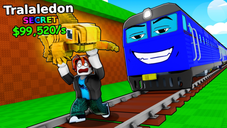 Chase Train for Brainrots! 🚂  screenshot 1