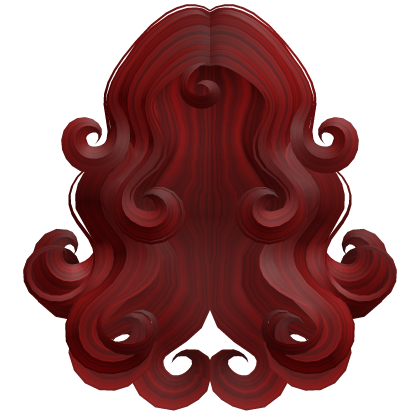 Mermaid Siren Swirls Red