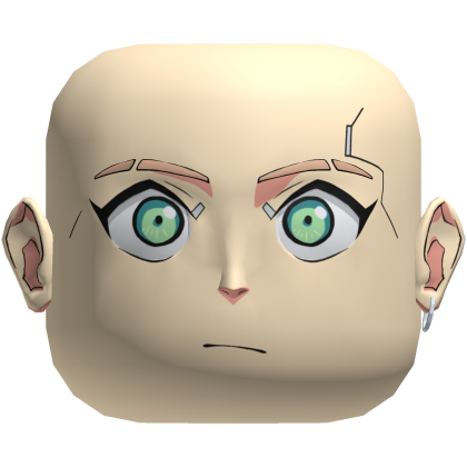 Roman Carax Cyberpunk Head (3D)