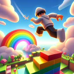 [Rewards💸🤑 ] Rainbow Obby! 🌈