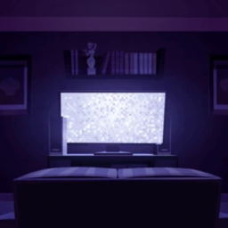 WATCH TV IN A ROOM SIMULATOR