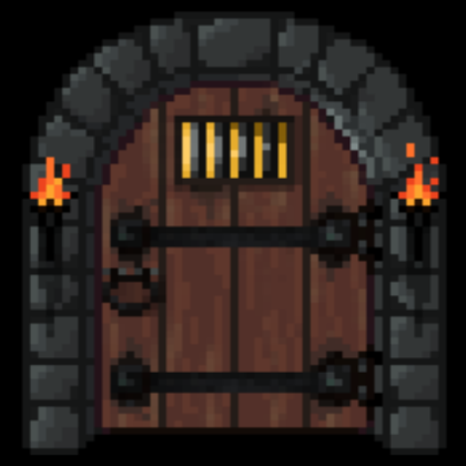 Pixel Dungeon Door Roblox decal