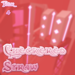 Checkered Straws
