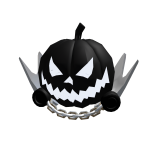 Halloween Pumpkin Head [ Black ]