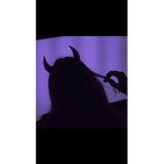 The dark girl