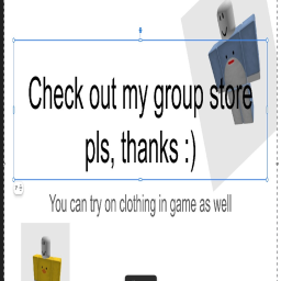 Check out my group store!