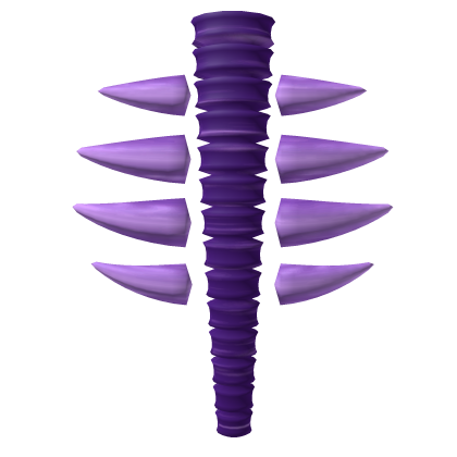 Purple Skeleton Spine