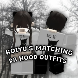 [NEW FITS 🌧️] KOIYU MATCHING DA HOOD OUTFITS