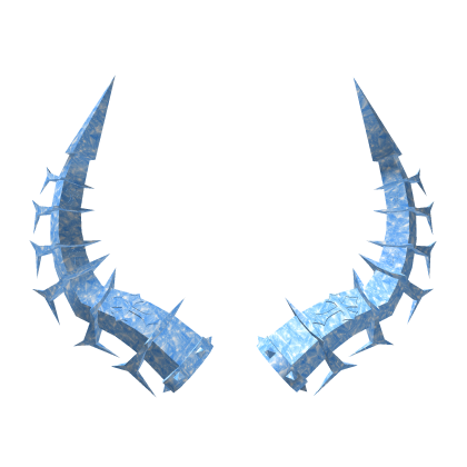 Frostbite Shatter Horns Roblox item