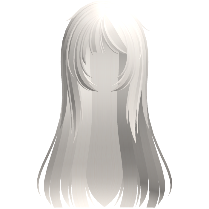 🤍 adorable tsundere long hair in pale blonde