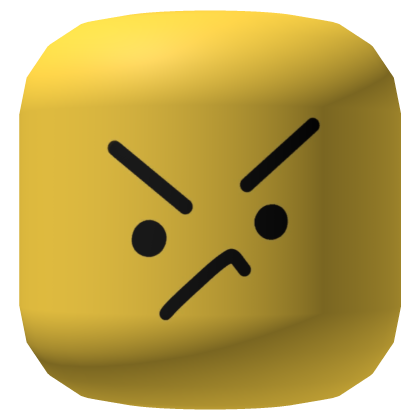 Cute Angry Noob Face Roblox item