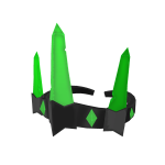 Emerald & Black Corrupt Crown