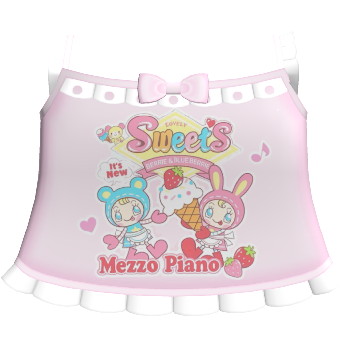 ୨୧ : kawaii pink mezzo sweets baby frill tank