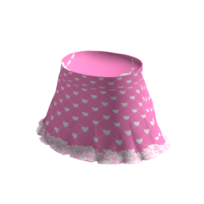 ♡ Pastel Pink Heart Skirt thumbnail