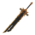 Gold Twin Guard Blade
