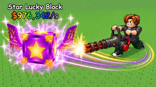 Shoot Lucky Blocks