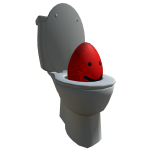 Shiny Noob Egg Skibi #3: Red