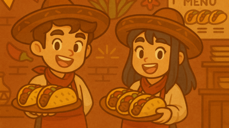 🌮 2 Player Taco Tycoon screenshot 1