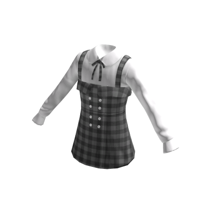Gray Anime School Dress I thumbnail