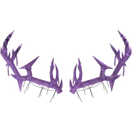  Violet Purple Blossom Antlers