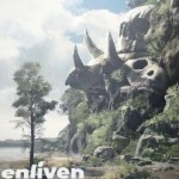 Skull cliff showcase