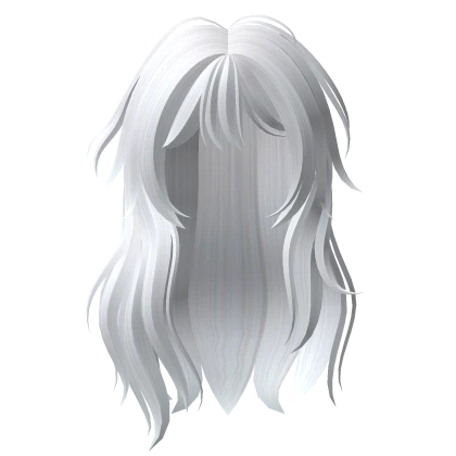 Roblox hair preview for White