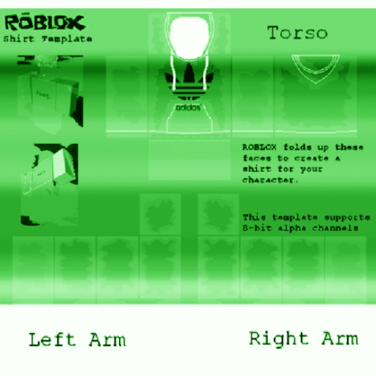 neon green hoodie Roblox decal