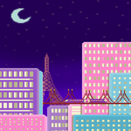 pixel city aesthetic Roblox decal