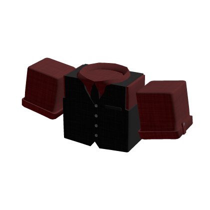 Red Shirt & Formal Black Vest {1.0} thumbnail