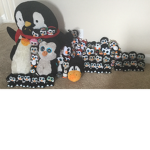 Adorable penguin team
