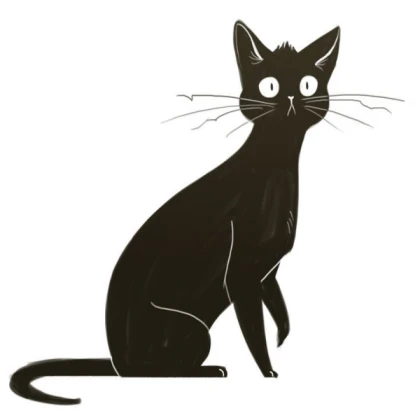 Cat drawing by me tottaly