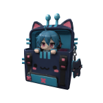 Alien blue girl