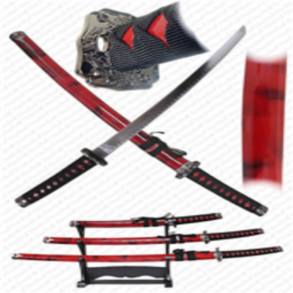 Red Blood Katana Roblox decal